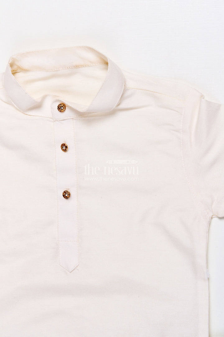 The Nesavu Boys Jacket Sets Boys Jacket Kurta Set with Floral Print for Wedding Functions and Ethnic Day Nesavu Nesavu boys floral print jacket kurta set festive silk blend outfit weddings ethnic celebrations