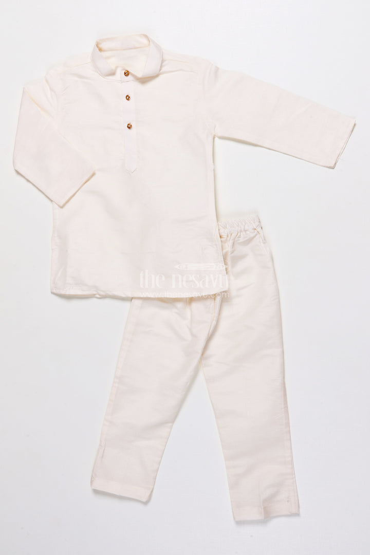 The Nesavu Boys Jacket Sets Boys Jacket Kurta Set with Floral Print for Wedding Functions and Ethnic Day Nesavu Nesavu boys floral print jacket kurta set festive silk blend outfit weddings ethnic celebrations