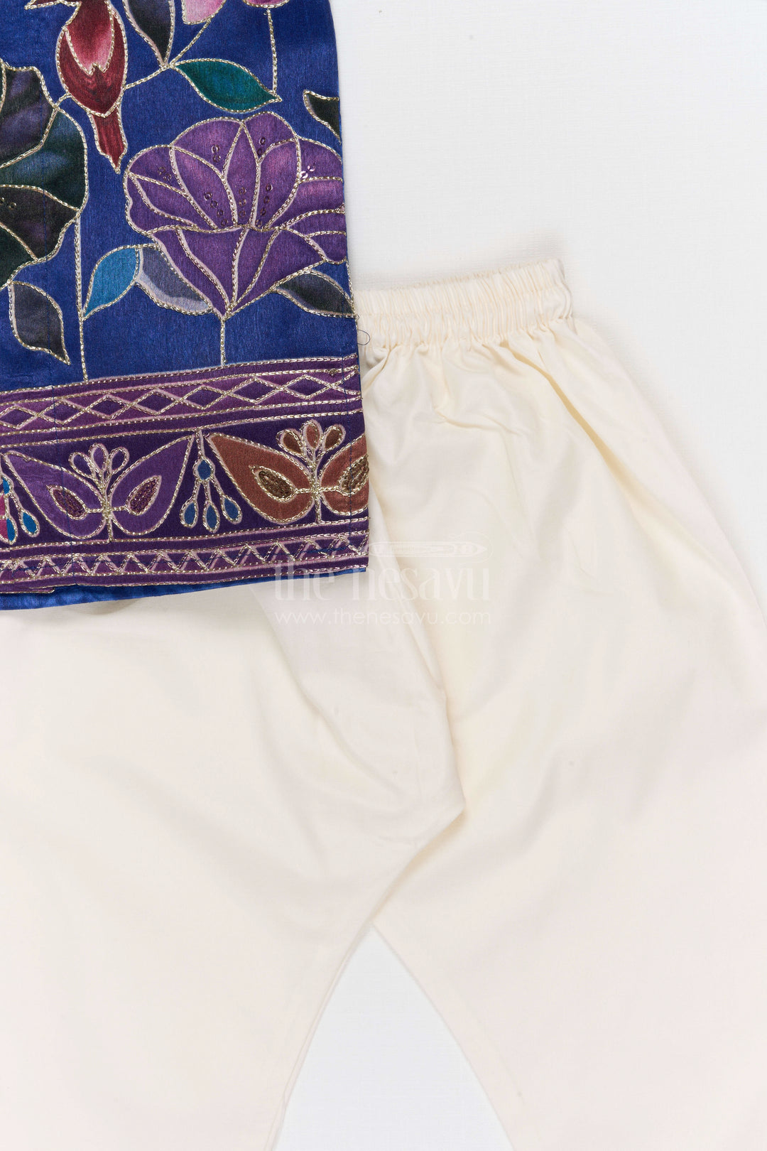 The Nesavu Boys Jacket Sets Boys Jacket Set for Wedding and Festive Occasions Nesavu Nesavu Boys Jacket Set For Wedding And Festive Occasions With Designer Embroidered Viscose Silk