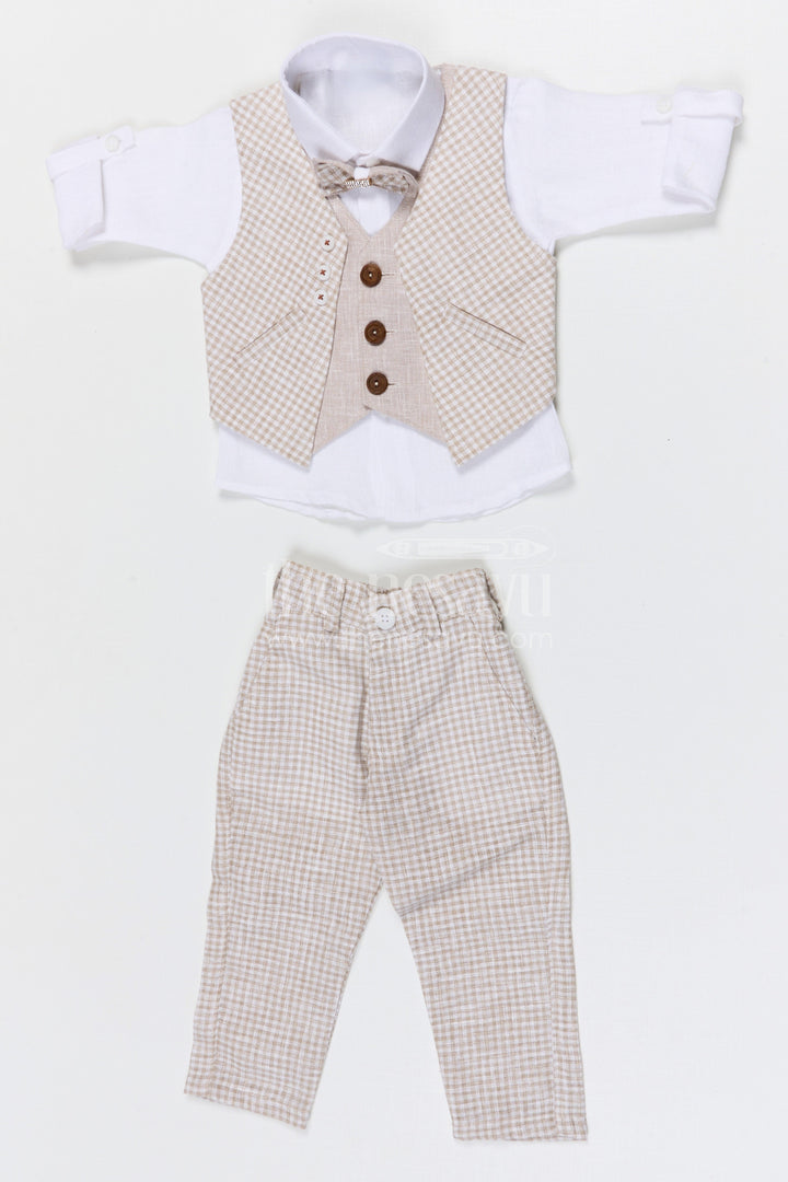 The Nesavu Boys Jacket Sets Boys Jacket Set for Weddings and Festive Family Celebrations Nesavu Nesavu boys cotton jacket set for weddings festive occasions and traditional family celebrations