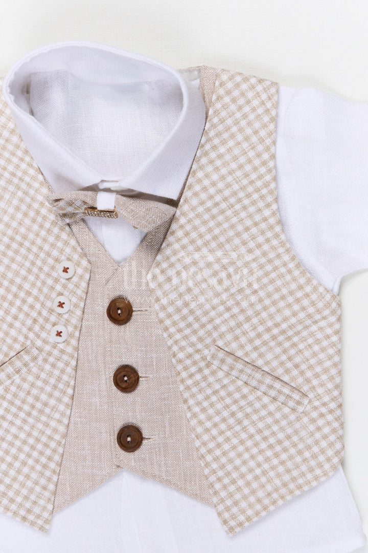 The Nesavu Boys Jacket Sets Boys Jacket Set for Weddings and Festive Family Celebrations Nesavu Nesavu boys cotton jacket set for weddings festive occasions and traditional family celebrations