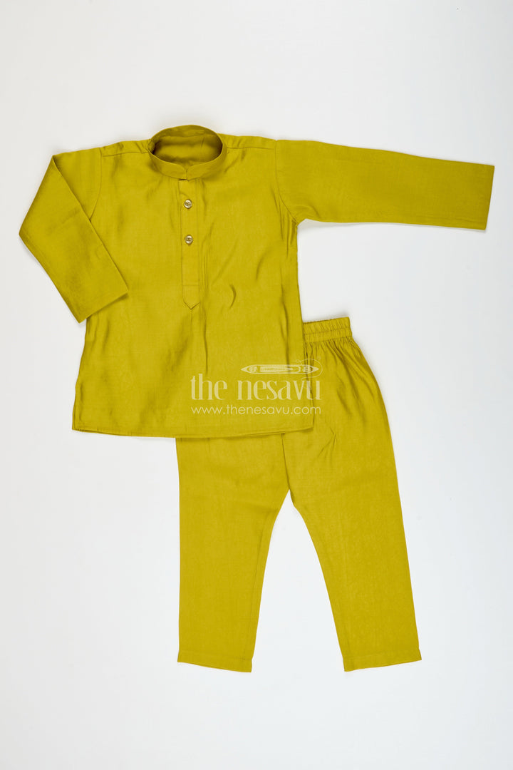 The Nesavu Boys Jacket Sets Boys Jacket Set for Weddings and Festive Functions Nesavu Nesavu boys silk jacket set designer embroidery  perfect weddings festive occasions