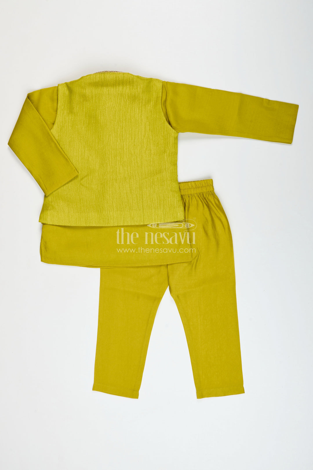 The Nesavu Boys Jacket Sets Boys Jacket Set for Weddings and Festive Functions Nesavu Nesavu boys silk jacket set designer embroidery  perfect weddings festive occasions