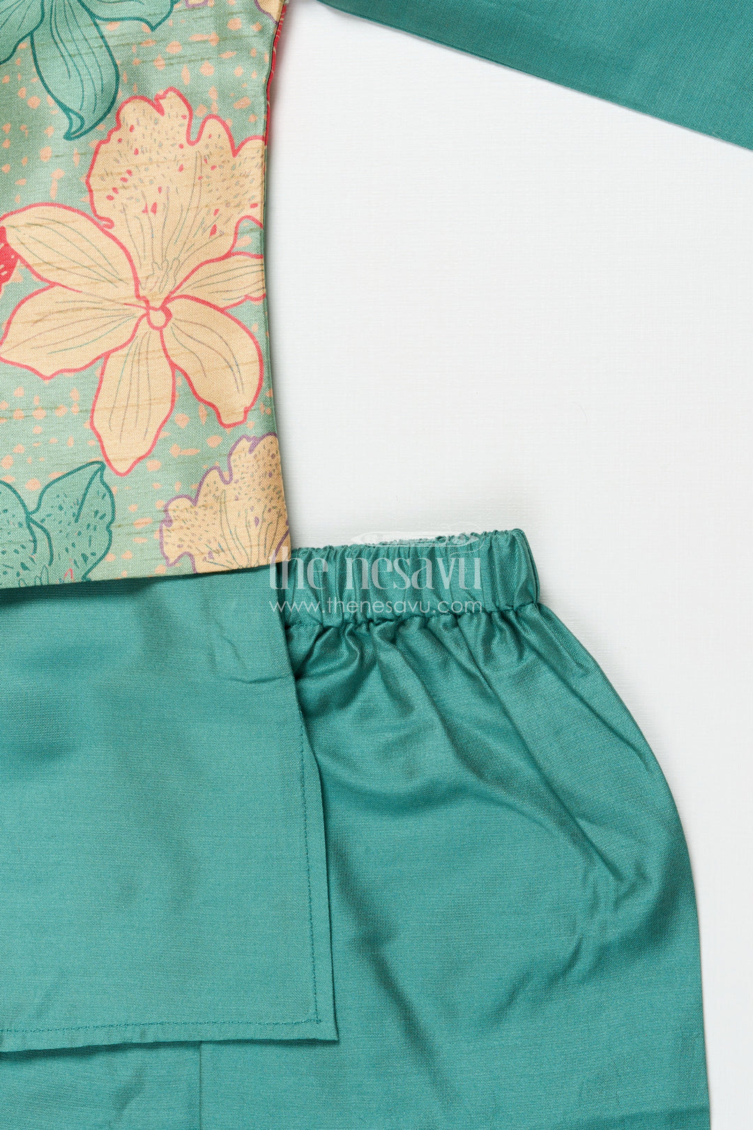 The Nesavu Boys Jacket Sets Boys Jacket Set for Weddings and Festive Occasions Nesavu Nesavu boys festive jacket set digital print weddings special family celebrations