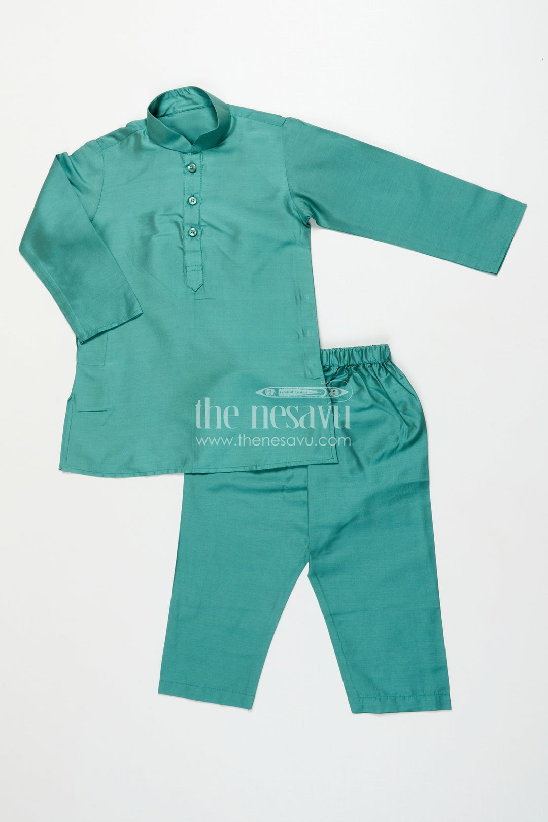 The Nesavu Boys Jacket Sets Boys Jacket Set for Weddings and Festive Occasions Nesavu Nesavu boys festive jacket set digital print weddings special family celebrations