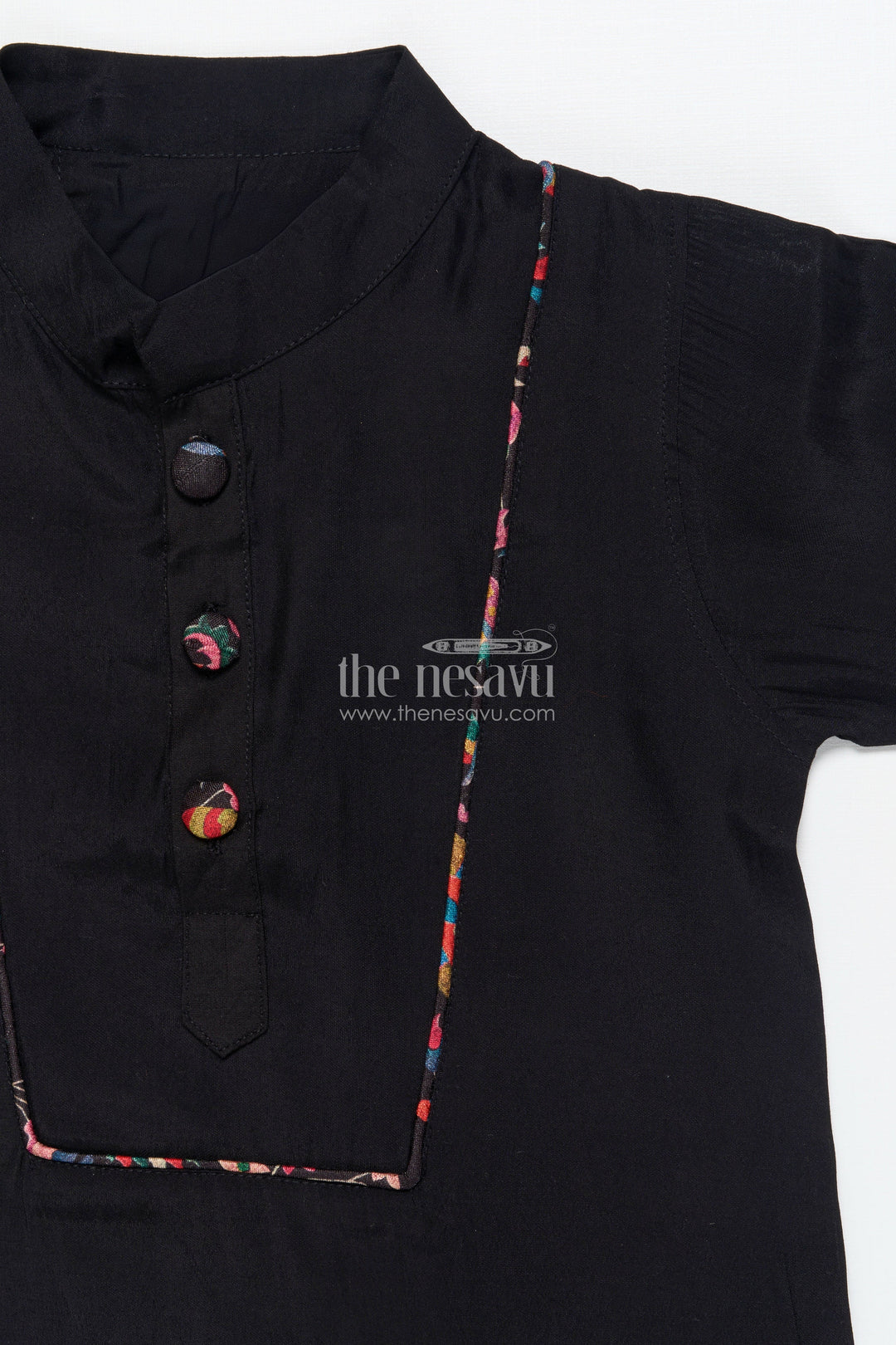 The Nesavu Boys Jacket Sets Boys Jacket Set for Weddings and Traditional Events Nesavu Nesavu boys jacket kurta set festive digital print weddings ethnic school days