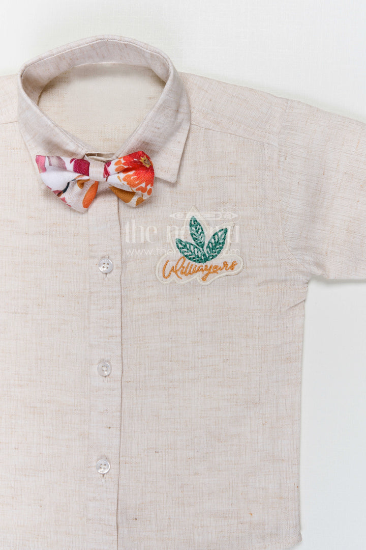 The Nesavu Boys Jacket Sets Boys Jacket Suit for Festive Celebrations and Wedding Occasions Nesavu Nesavu boys cotton jacket suit with digital print jacket for weddings and festive celebrations