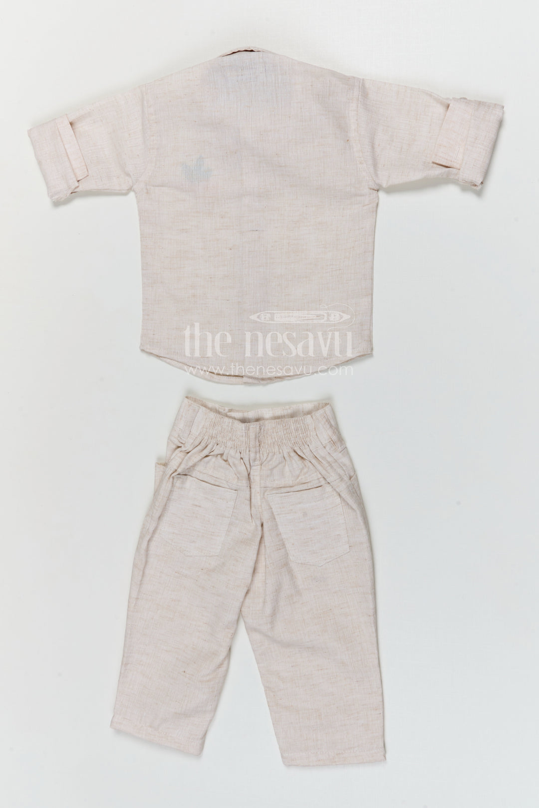 The Nesavu Boys Jacket Sets Boys Jacket Suit for Festive Celebrations and Wedding Occasions Nesavu Nesavu boys cotton jacket suit with digital print jacket for weddings and festive celebrations