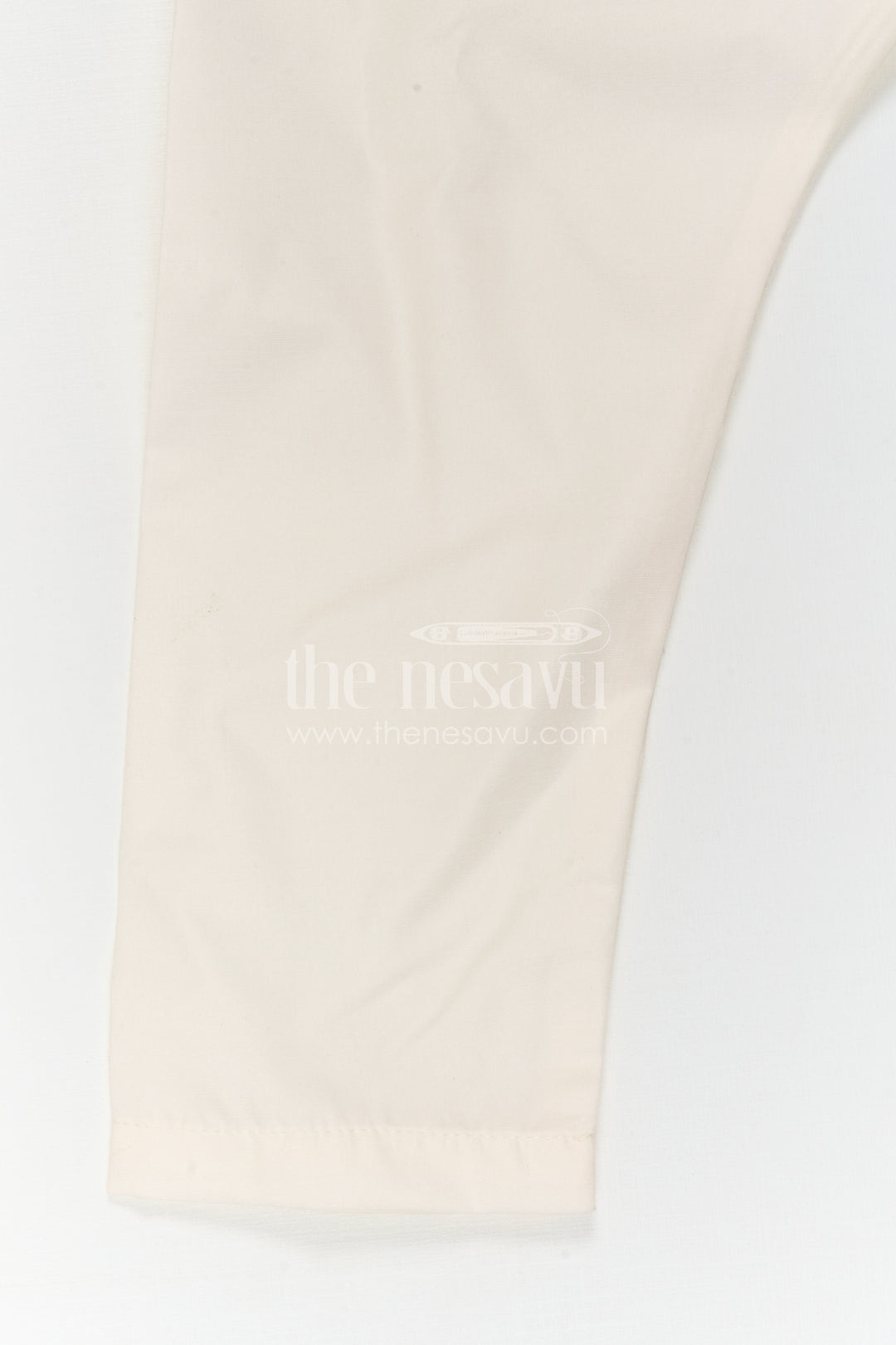 The Nesavu Boys Kurtha Set Boys Kurta Set for Festive Occasions and Temple Visit Nesavu Nesavu Boys Kurta Set Silk Blend With Thread Embroidery For Festive Occasions And Traditional Wear