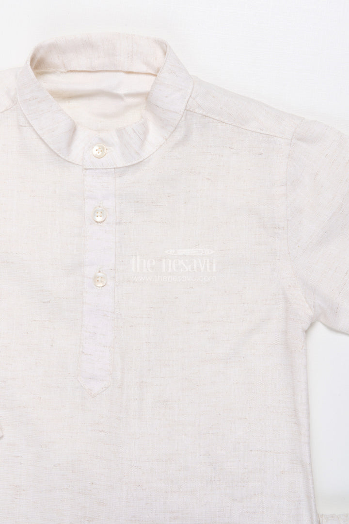 The Nesavu Boys Jacket Sets Boys Kurta Set with Jacket for Weddings and Festive Celebrations Nesavu Nesavu boys silk kurta set sleeveless embroidered jacket perfect weddings ethnic events