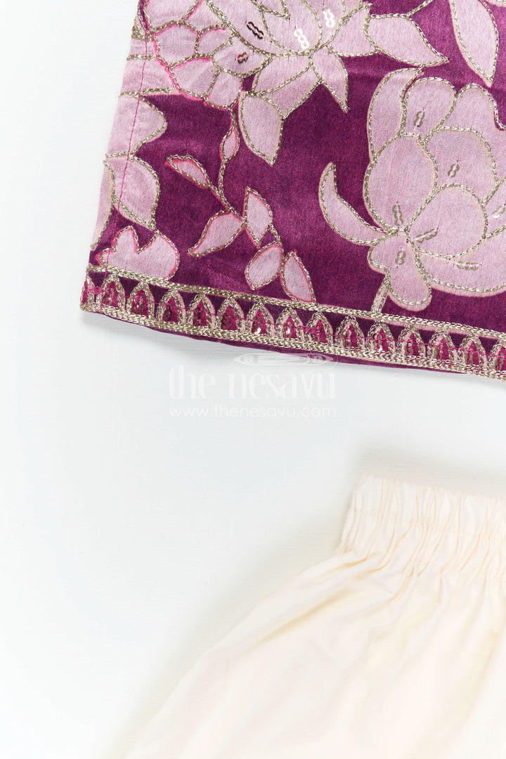 The Nesavu Boys Kurtha Set Boys Kurta Shirt and Pant for Weddings and Festive Celebrations Nesavu Nesavu Boys Green Kurta Set In Viscose Silk With Embroidery For Weddings And Festive Celebrations