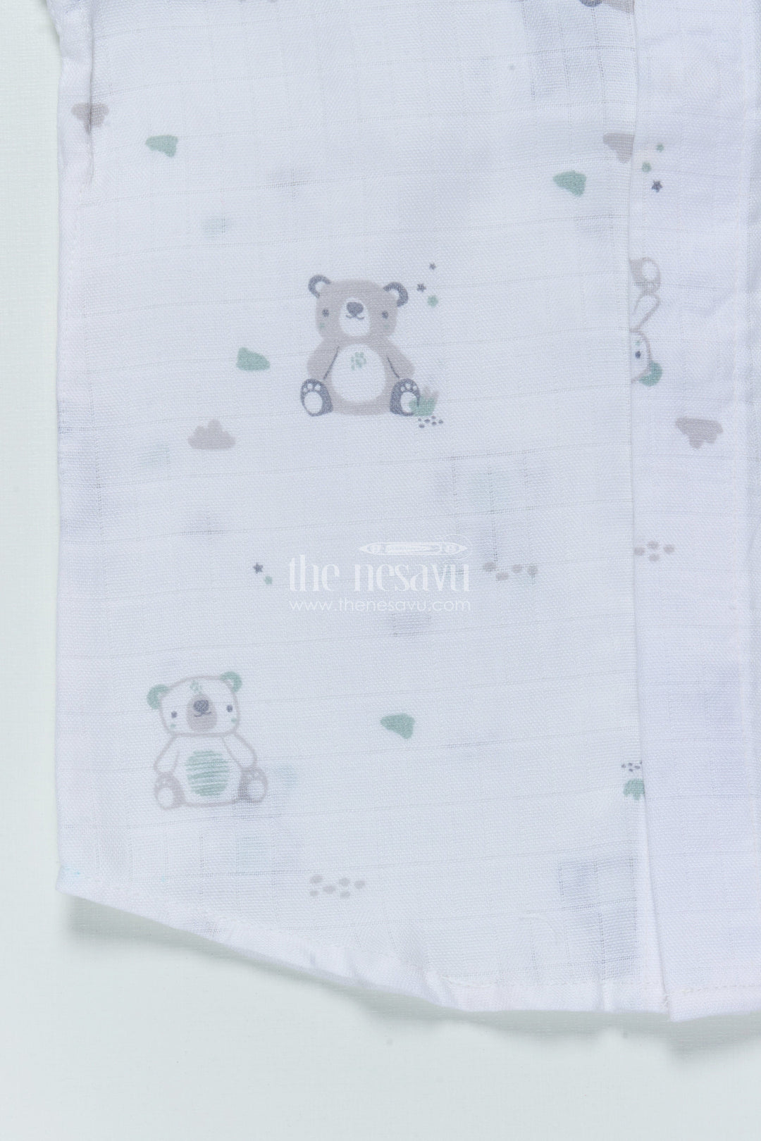 The Nesavu Boys Cotton Shirt Boys Muslin Cotton Shirt with Animal Print for Playdates and Summer Comfort Nesavu Nesavu boys muslin cotton shirt animal print summer play casual wear