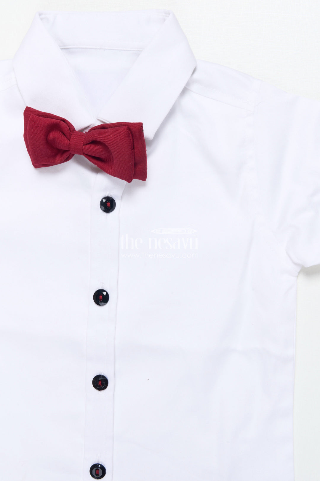 The Nesavu Boys Casual Set Boys Partywear Set with Waistcoat for Birthdays and Family Events Nesavu Nesavu boys waistcoat party set bowtie birthdays family celebrations