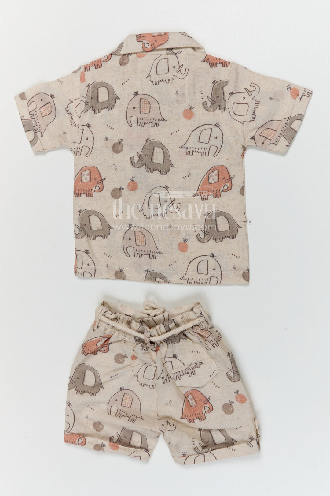 The Nesavu Boys Casual Set Boys Printed Co Ord Set for Casual Outings and Playtime Nesavu Nesavu boys cotton printed co ord set for casual outings and playtime with breathable fabric and fun design