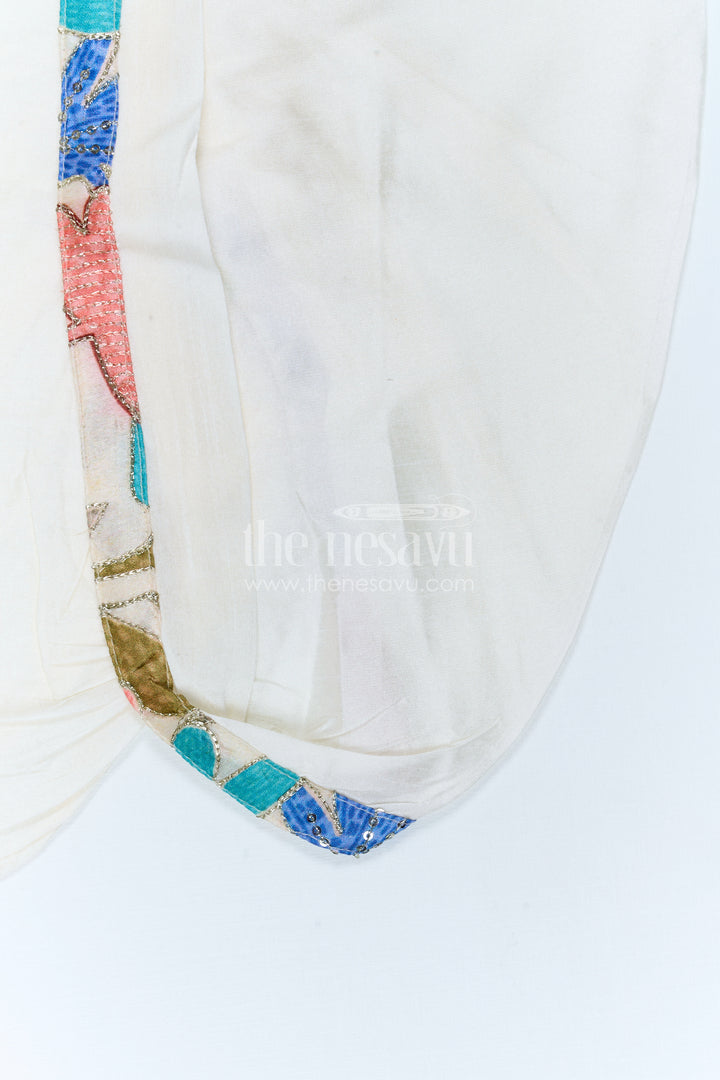 The Nesavu Boys Sherwani Boys Sherwani Set for Festive Wear and Traditional Functions Nesavu Nesavu Boys Sherwani Set With Sequence Embroidery Viscose Silk For Festive And Wedding Wear
