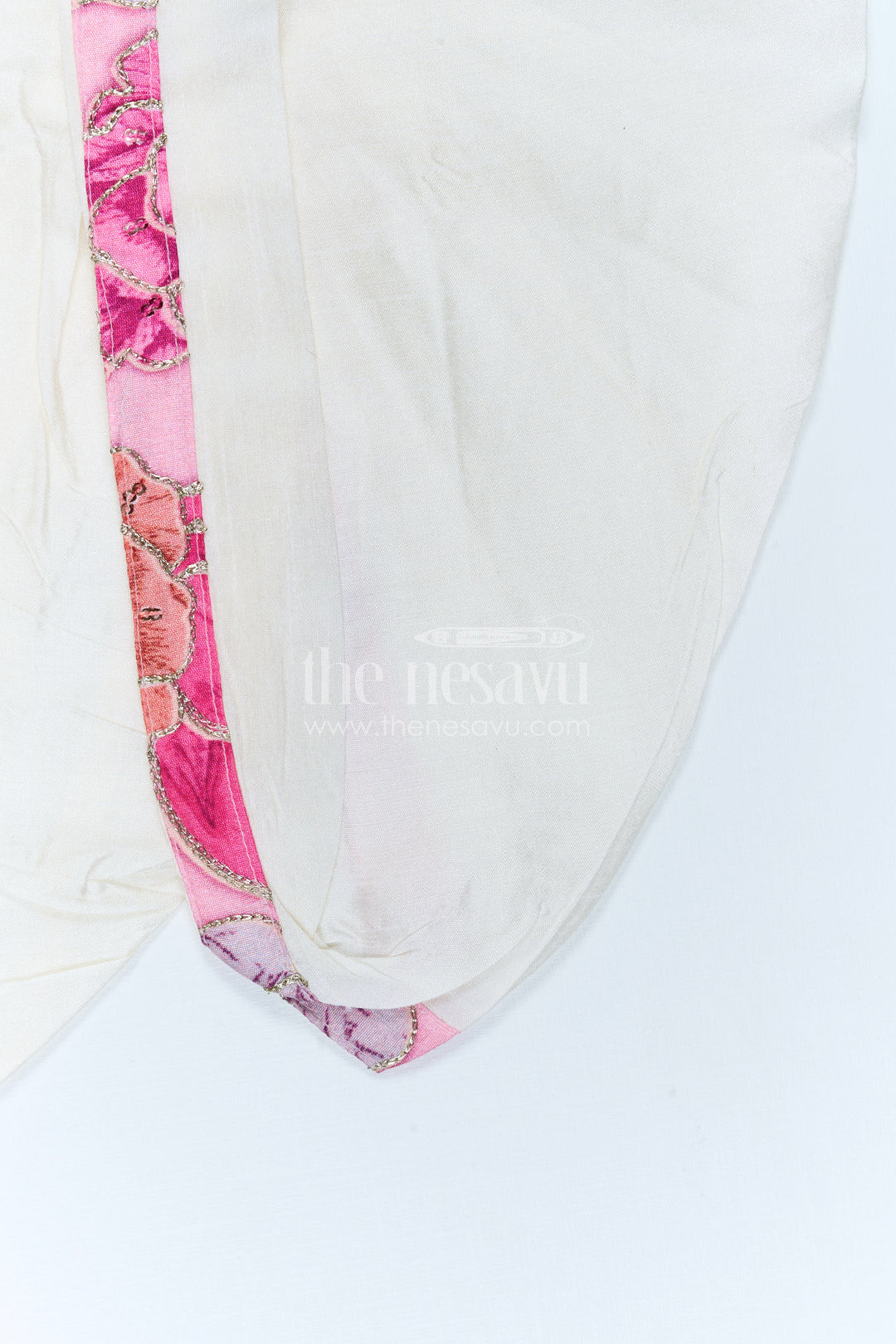 The Nesavu Boys Sherwani Boys Sherwani Set for Weddings and Festive Occasions Nesavu Nesavu Boys Sherwani Set For Weddings Viscose Silk With Digital Print Traditional Outfit