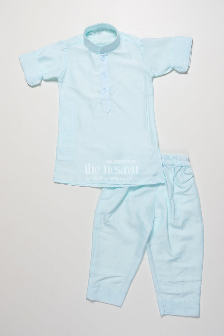 The Nesavu Boys Jacket Sets Boys Silk Blend Jacket Set for Festive Occasions and Weddings Nesavu Nesavu boys silk blend jacket set embroidered designer jacket weddings festive occasions