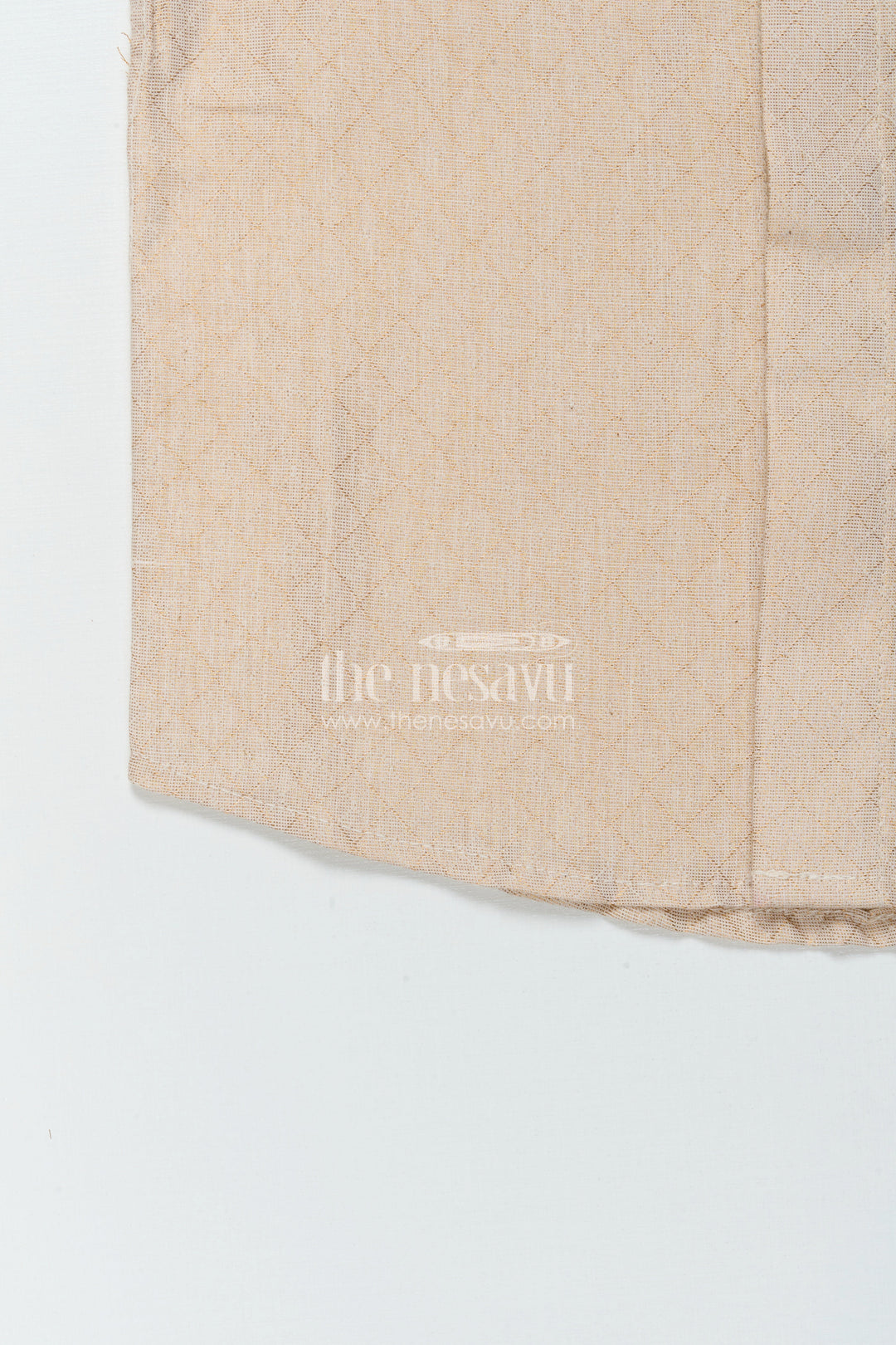 The Nesavu Boys Silk Shirt Boys Silk Shirt for Ethnic Functions and Formal Wear Nesavu Nesavu boys plain tissue silk shirt for ethnic festivals and traditional celebrations
