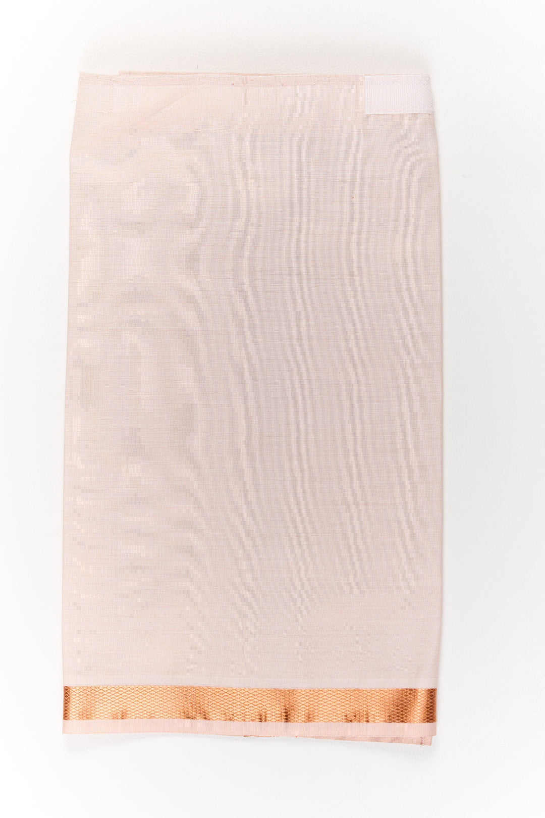 The Nesavu Boys Vesti Boys Silk Vesti with Copper Zari Border for South Indian Festivals Nesavu Boys Silk Vesti Copper Zari Border South Indian Weddings Festivals | The Nesavu