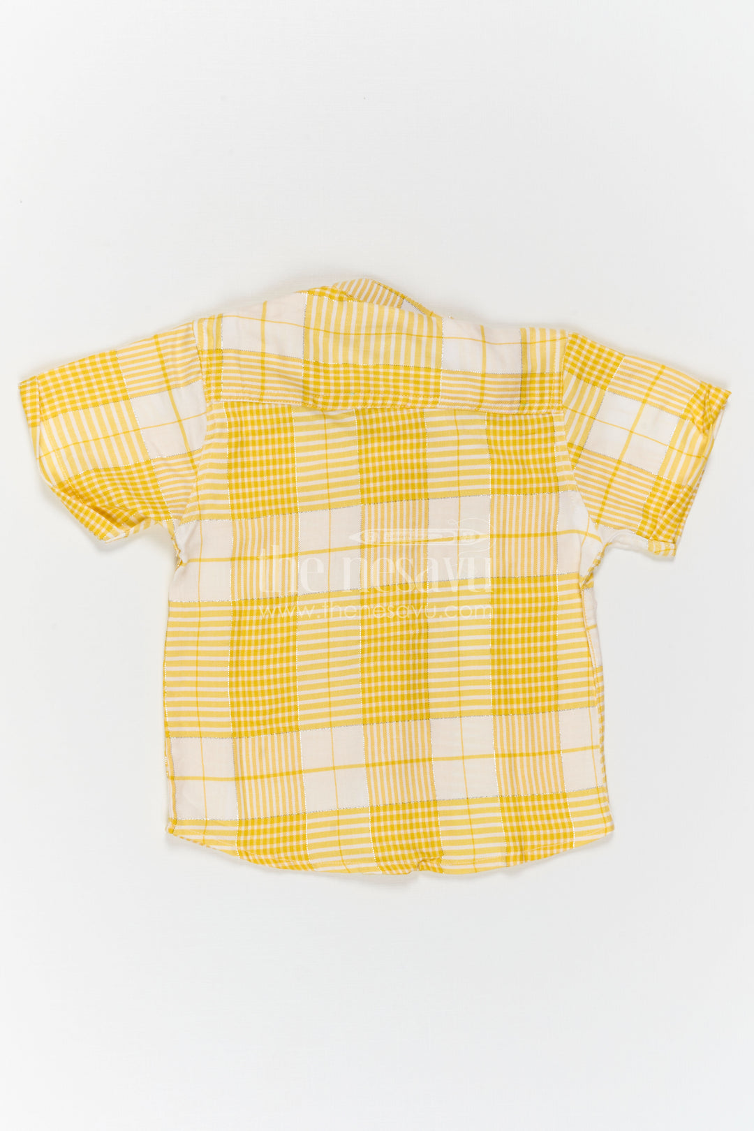 The Nesavu Boys Cotton Shirt Boys Striped Shirt for Casual Outings and Summer Wear Nesavu Nesavu Boys Striped Cotton Shirt For Casual Outings And Comfortable Summer Wear
