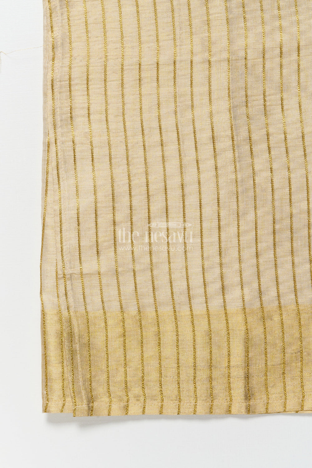 The Nesavu Boys Vesti Boys Striped Vesti for Traditional Events and Festive Occasions Nesavu Nesavu boys striped tissue vesti festive family functions traditional celebrations