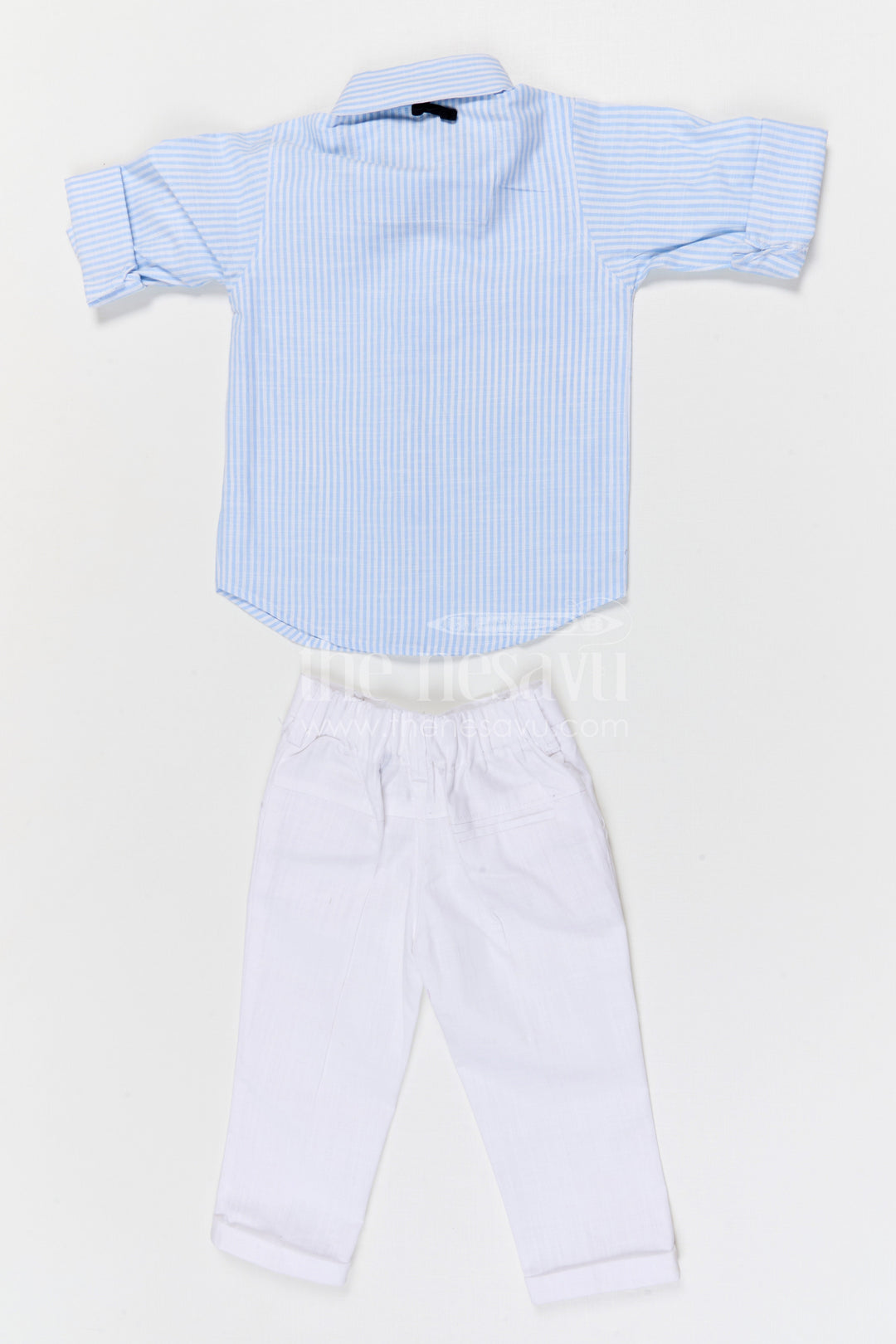 The Nesavu Boys Jacket Sets Boys Traditional Jacket Set for Festive Celebrations and Family Functions Nesavu Nesavu boys cotton striped jacket set for festive celebrations weddings and family occasions