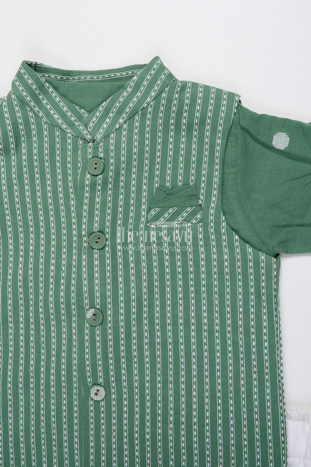 The Nesavu Boys Jacket Sets Boys Traditional Jacket Set for School Ethnic Days and Temple Visits Nesavu Nesavu boys handloom cotton jacket set jacquard weave school events temple functions