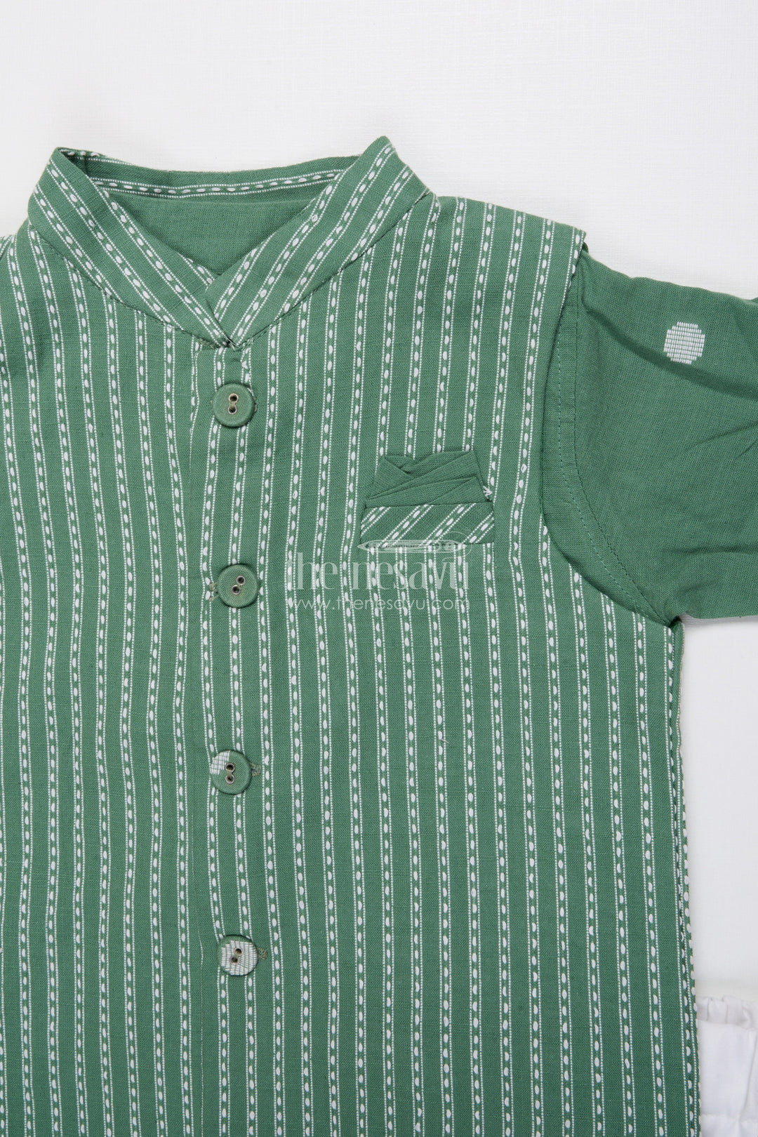 The Nesavu Boys Jacket Sets Boys Traditional Jacket Set for School Ethnic Days and Temple Visits Nesavu Nesavu boys handloom cotton jacket set jacquard weave school events temple functions