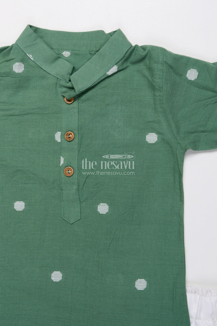 The Nesavu Boys Jacket Sets Boys Traditional Jacket Set for School Ethnic Days and Temple Visits Nesavu Nesavu boys handloom cotton jacket set jacquard weave school events temple functions