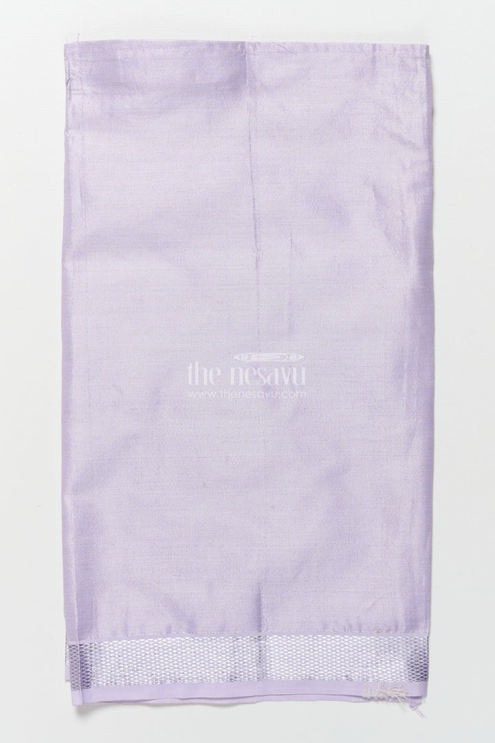 The Nesavu Boys Vesti Boys Traditional Vesti for Casual Poojas and Family Rituals Nesavu Nesavu boys tissue vesti casual rituals poojas breathable lightweight fabric