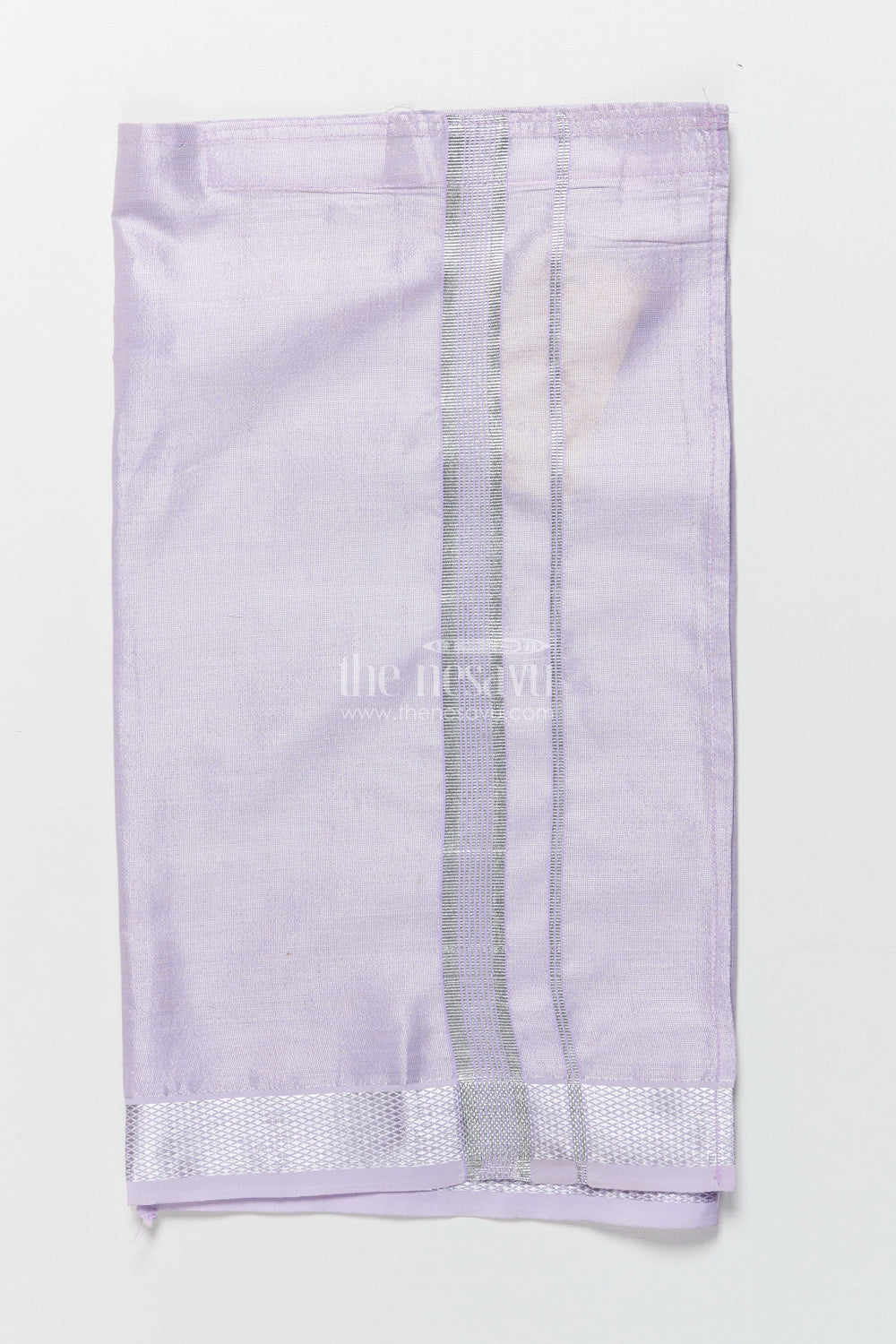 The Nesavu Boys Vesti Boys Traditional Vesti for Casual Poojas and Family Rituals Nesavu Nesavu boys tissue vesti casual rituals poojas breathable lightweight fabric