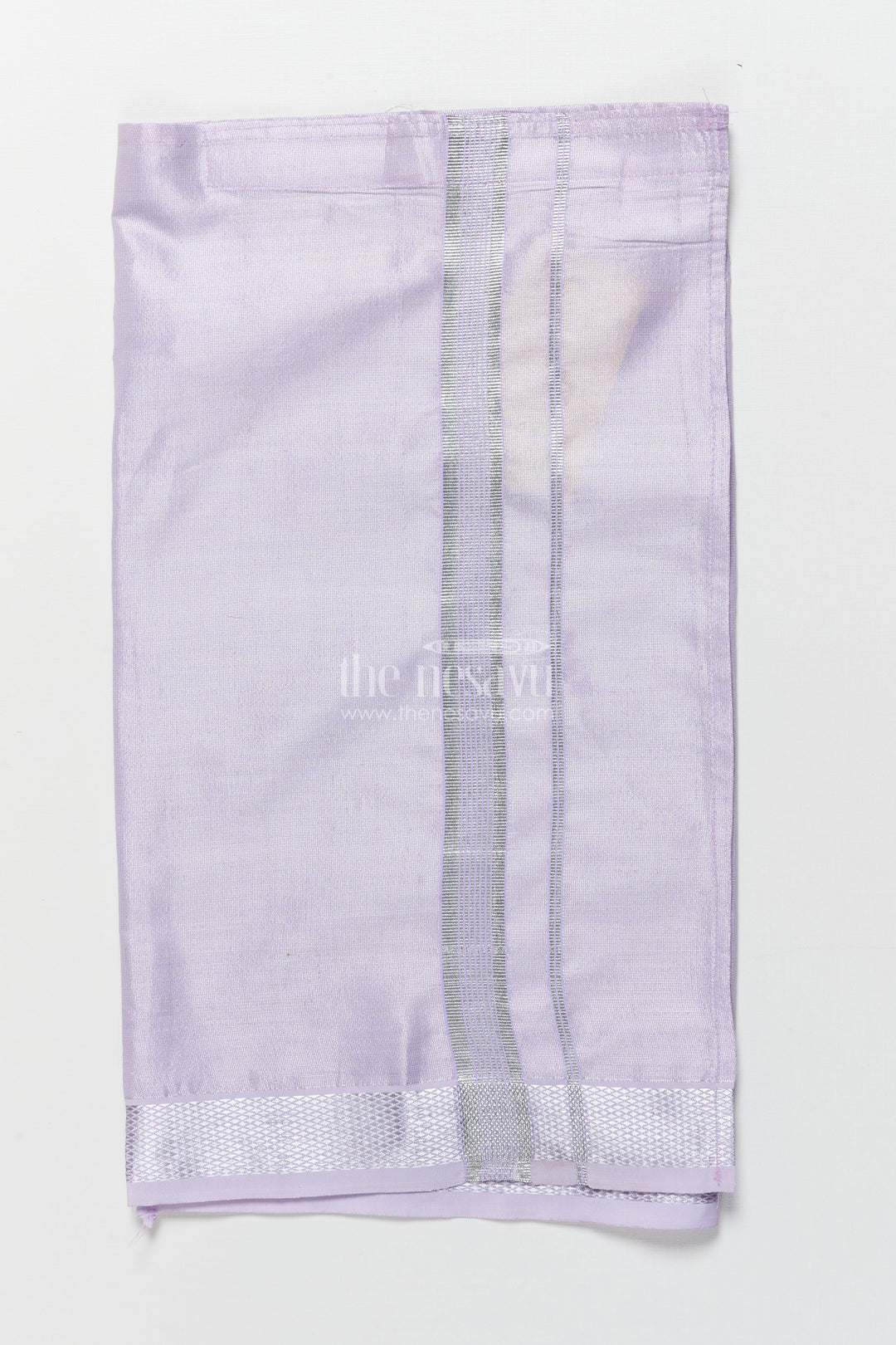 The Nesavu Boys Vesti Boys Traditional Vesti for Casual Poojas and Family Rituals Nesavu Nesavu boys tissue vesti casual rituals poojas breathable lightweight fabric