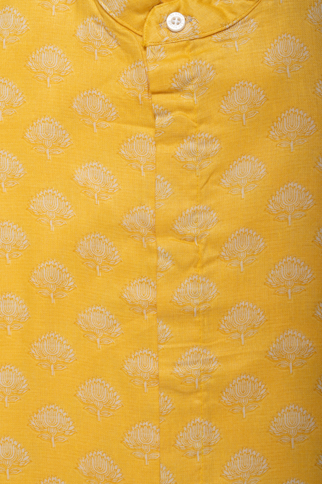 The Nesavu Boys Cotton Shirt Boys Yellow Cotton Shirt with Subtle Tree Pattern – Festive Wear Nesavu Boys Yellow Cotton Shirt with Subtle Tree Pattern | Festive Wear | The Nesavu