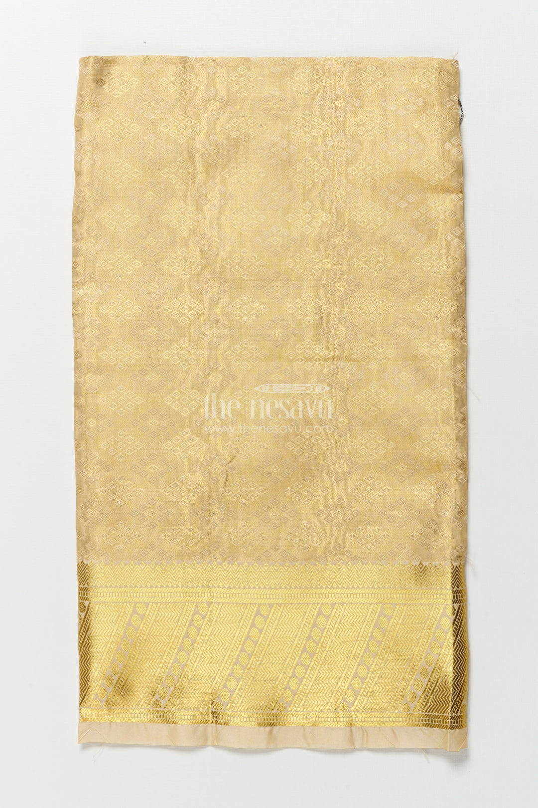 The Nesavu Boys Vesti Boys Zari Vesti for Wedding Ceremonies and Festive Rituals Nesavu Nesavu boys vesti embossed tissue rich zari border weddings traditional occasions