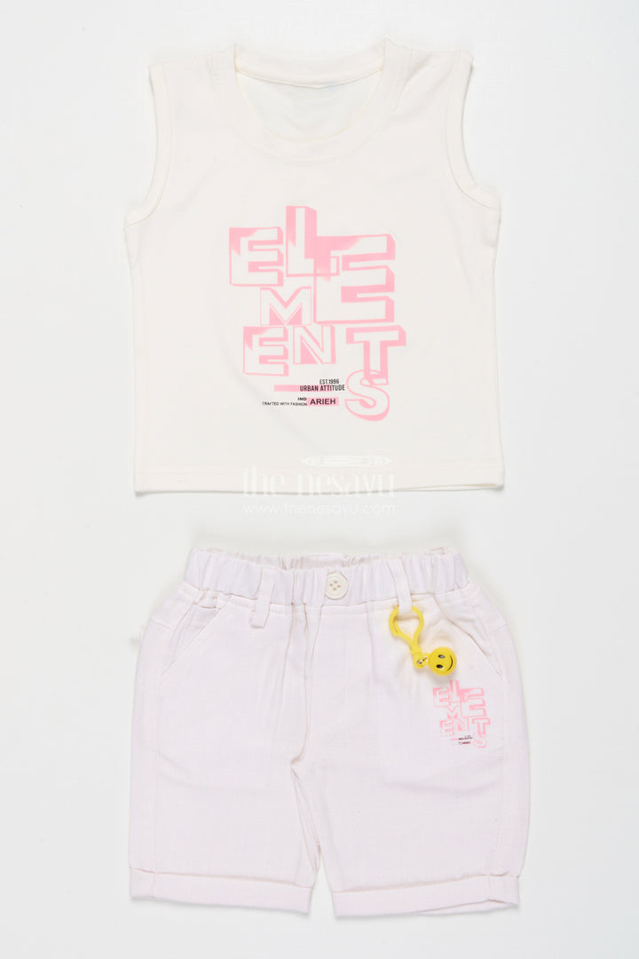 The Nesavu Boys Casual Set Casual Shirt and Shorts Set for Boys Everyday Summer Wear Nesavu Nesavu Boys Cotton Casual Shirt Shorts Digital Wave Print Everyday Comfort