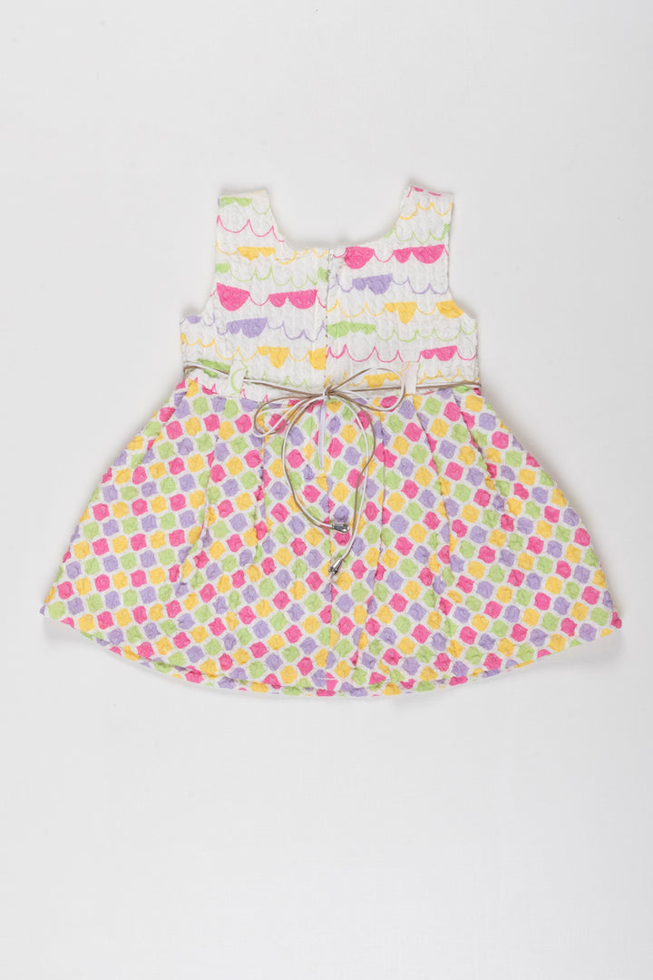 The Nesavu Baby Fancy Frock Chic Summer Breeze: Stylish Baby Girl Frocks for Sunny Days Nesavu Buy Baby Girls Summer Print Frock | Comfortable   Toddler Dresses Online | The Nesavu