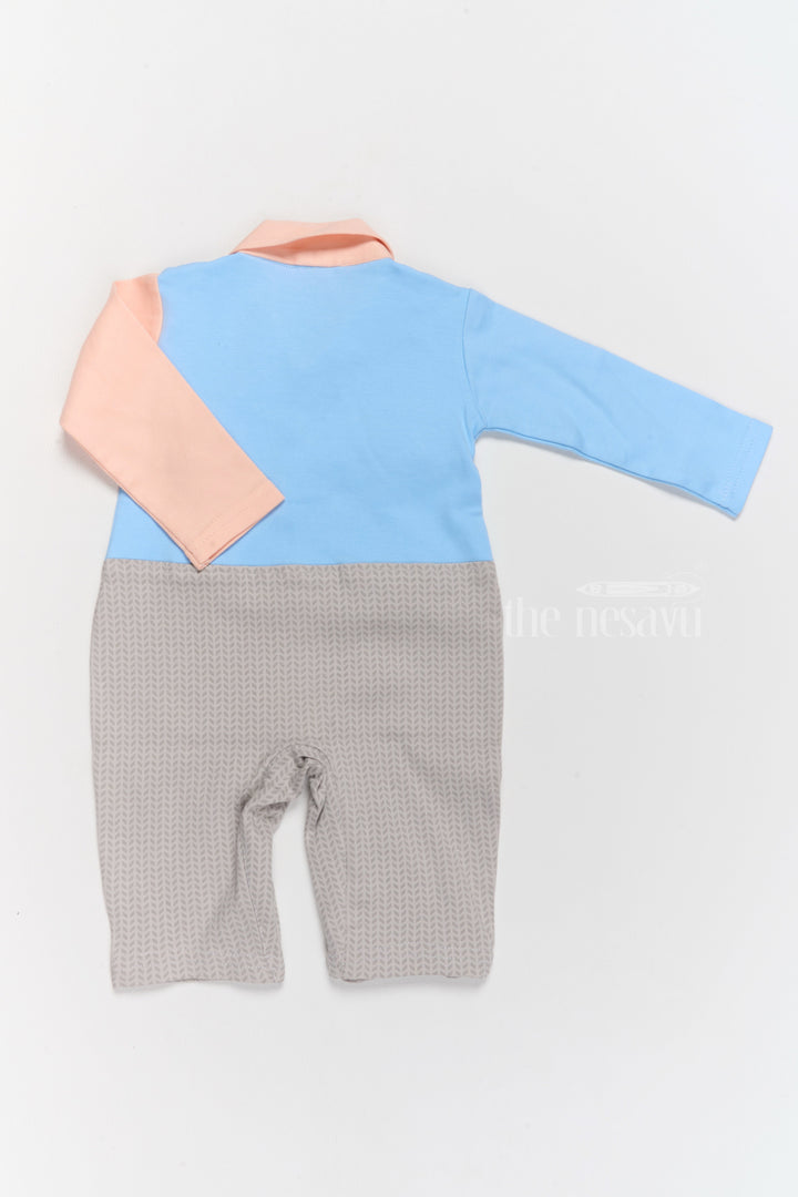 The Nesavu Baby Casual Sets Children Dungarees with Playful Animal Prints and Pastel Tones Nesavu Children Dungarees Animal Prints Pastel Cotton Comfort | The Nesavu