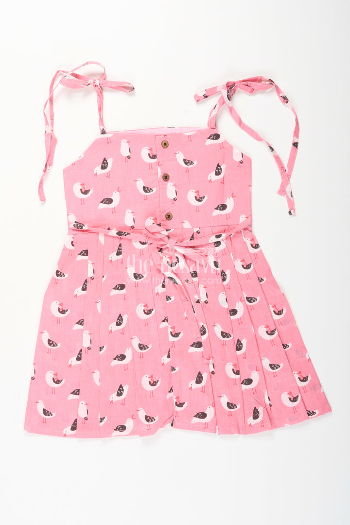 The Nesavu Girls Cotton Frock Cotton Frock for Toddler Girls for Playdates and Everyday Comfort Nesavu Nesavu cotton frock toddler girls digital print  ideal summer playdates daily wear