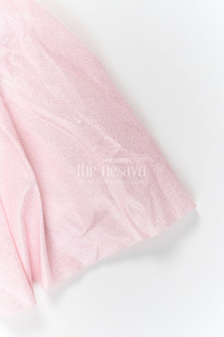 The Nesavu Girls Fancy Party Frock Designer Frock for Girls in Pink for Joyful Occasions Nesavu Nesavu Designer Frock For Girls In Pink For Celebrations