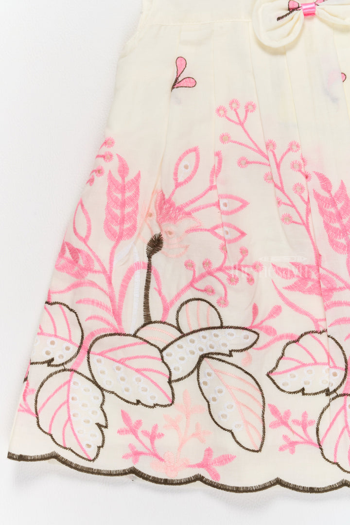 The Nesavu Baby Casual Sets Elegant Newborn Baby Girl Clothes Online with Floral Embroidery Nesavu Elegant Newborn Baby Girl Clothes Online Floral Embroidery | The Nesavu