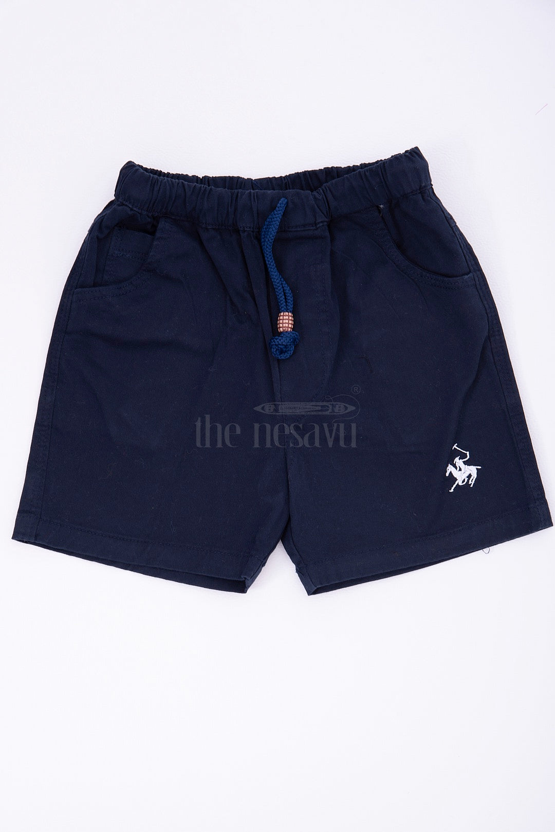 The Nesavu Boys Shorts Everyday Black Kids Boys Shorts Nesavu 16 (1Y) / Blue BWS008E-16 Everyday Black Kids Shorts - Stylish and Comfortable