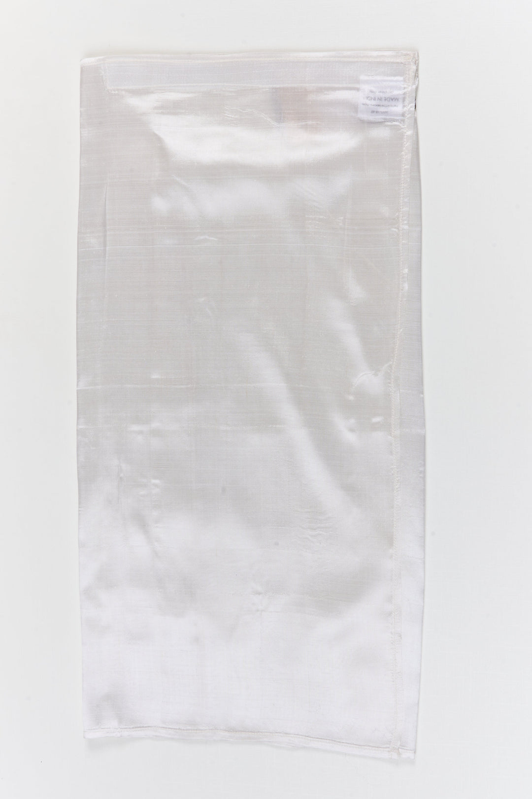 The Nesavu Pure Silk Vesti First Birthday Silk Dhoti for Boys for Rituals and Celebrations Nesavu 22 (4Y) / White / Pure Silk D075A-22 Nesavu first birthday silk dhoti for boys – traditional outfit for rituals, photos, and celebrations