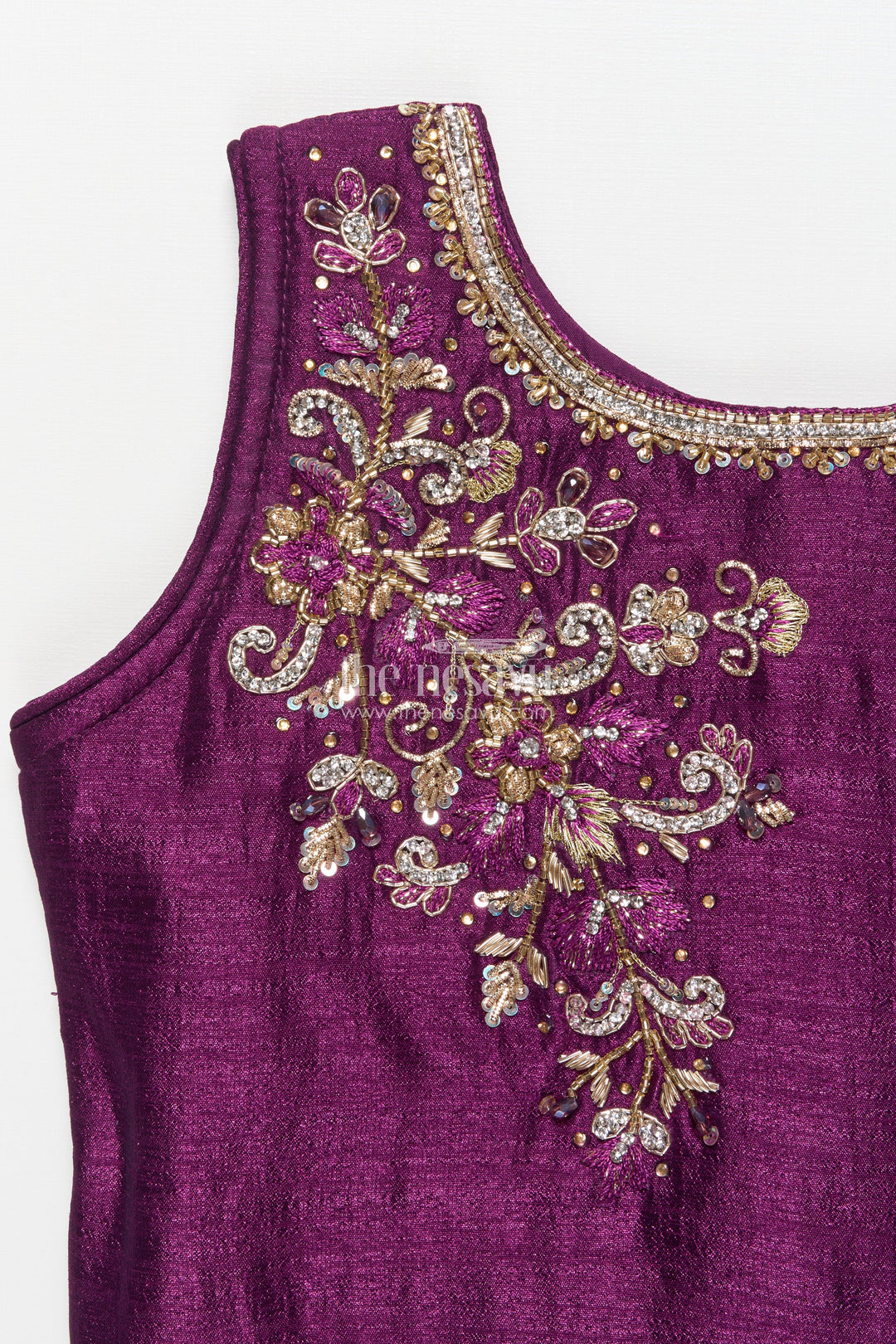 The Nesavu Girls Lehenga Choli Girl’S Georgette Lehenga Choli for Weddings and Festive Functions Nesavu Nesavu pure georgette girls lehenga choli designer embroidery wedding