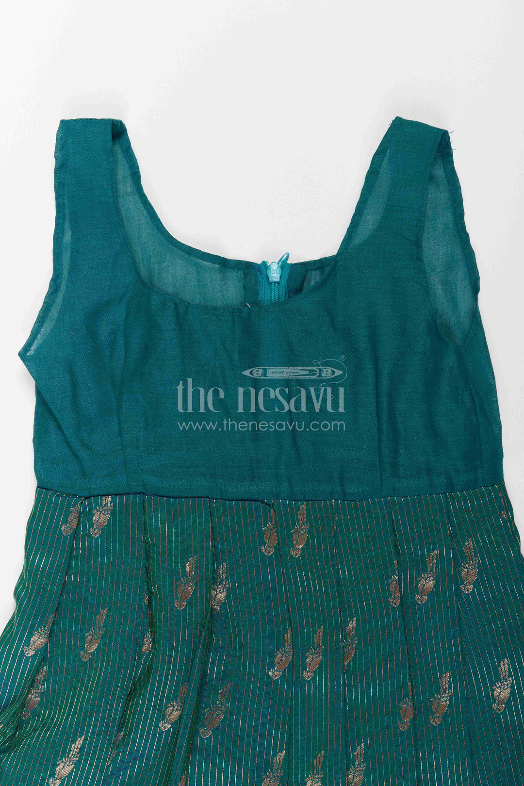 The Nesavu Pattu Pavadai Girls Banarasi Pattu Pavadai for Weddings Temple Visits and Poojas Nesavu Nesavu Girls Banarasi Pattu Pavadai For Weddings Temple Visits Poojas And Traditional Family Functions