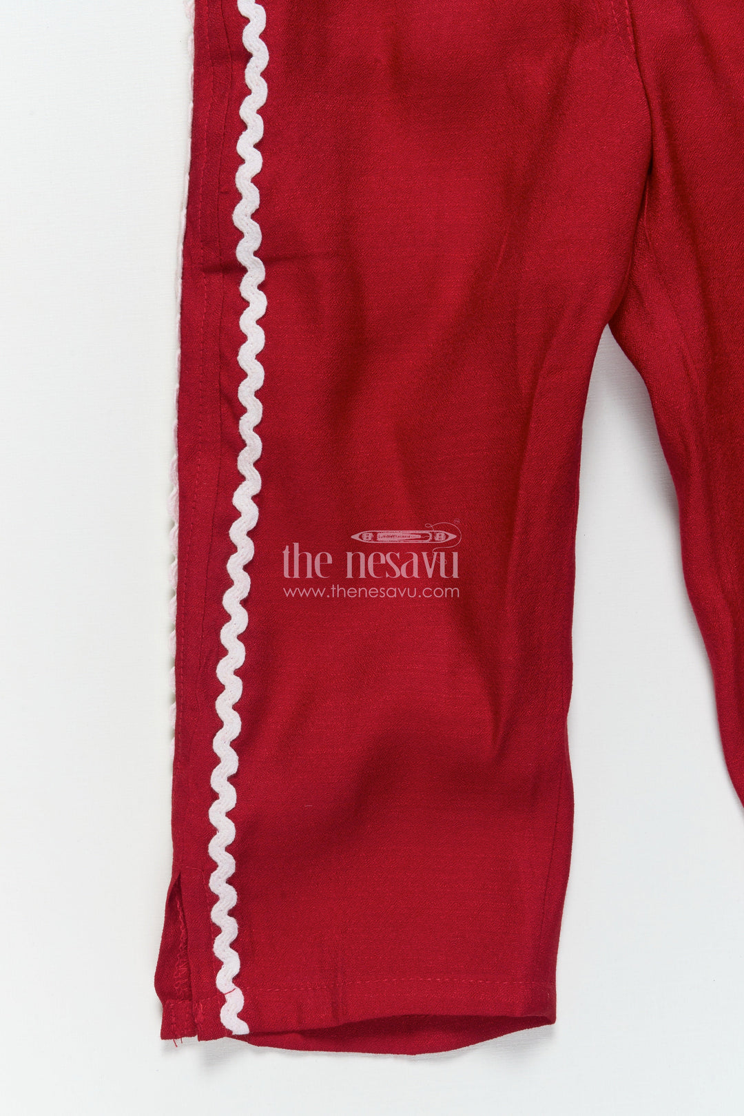 The Nesavu Girls Casual Set Girls Blazer Set for Birthday Parties and School Day Events Nesavu Nesavu girls floral embroidered blazer set school events festive birthdays