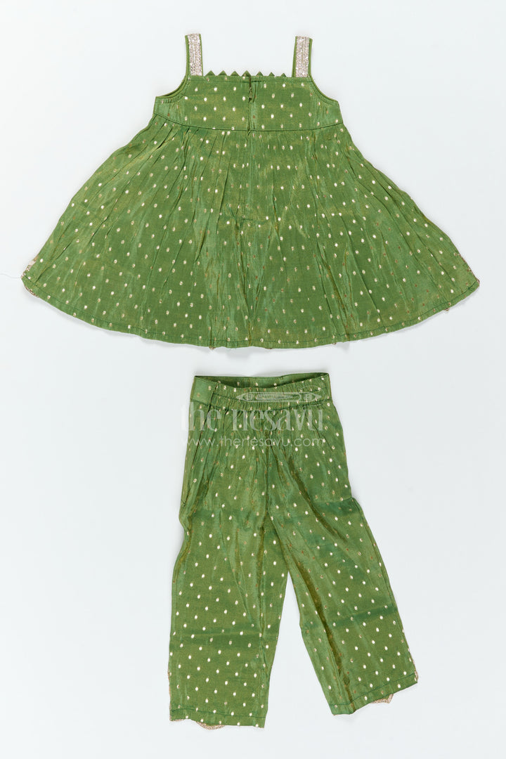 The Nesavu Girls Co-Ord Sets Girls Co Ord Set for Cultural Events and Festive Family Gatherings Nesavu Nesavu Girls Viscose Co Ord Set For Cultural Events Festive Gatherings Birthdays And Family Functions