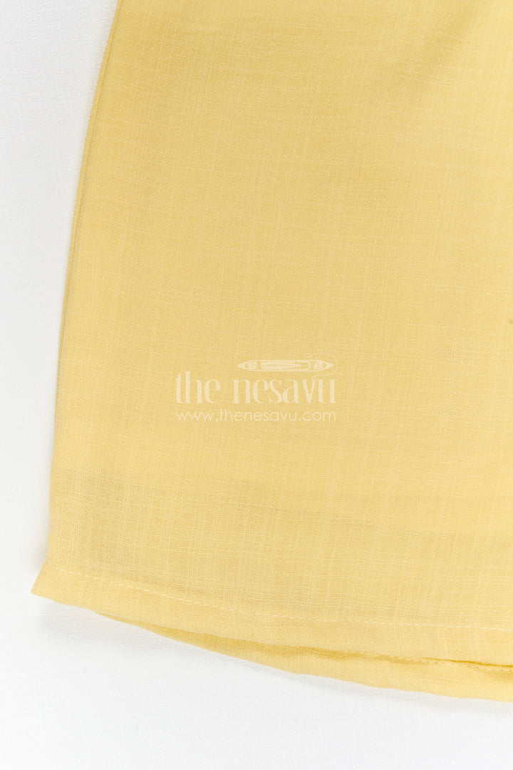 The Nesavu Girls Co-Ord Sets Girls Co Ord Set for Daily Wear and Playfultime Nesavu Nesavu Girls Co Ord Set For Daily Wear Blend Cotton With Thread Embroidery Comfortable Outfit