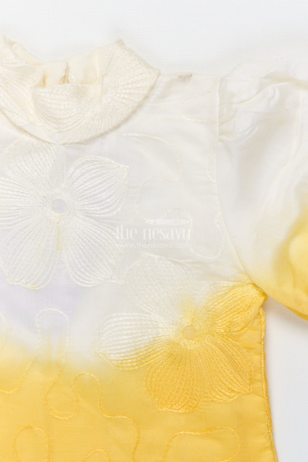 The Nesavu Girls Co-Ord Sets Girls Co-Ord Set with Tie Dye for Festive and Casual Celebrations Nesavu Nesavu girls cotton co-ord set tie dye ethnic day festive celebrations