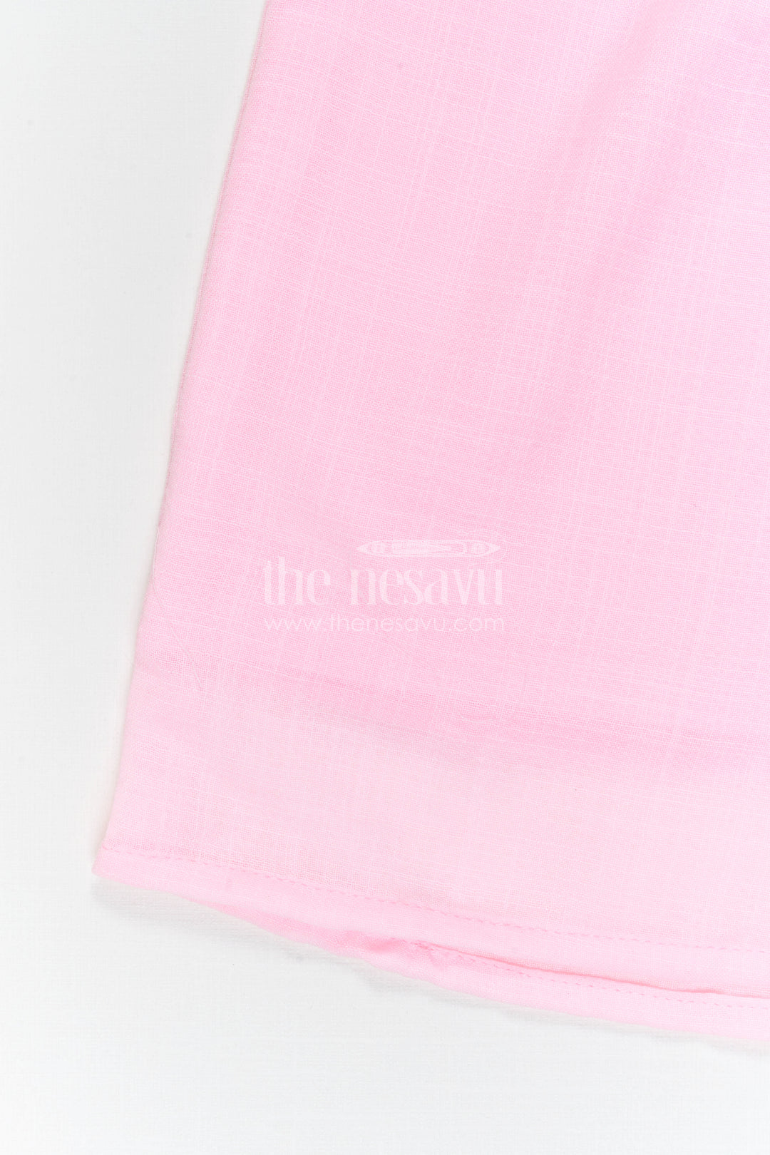 The Nesavu Girls Co-Ord Sets Girls Co Ord Sets for Casual Outings and Daily Wear Nesavu Nesavu Girls Co Ord Set For Casual Wear Blend Cotton With Thread Embroidery Matching Outfit