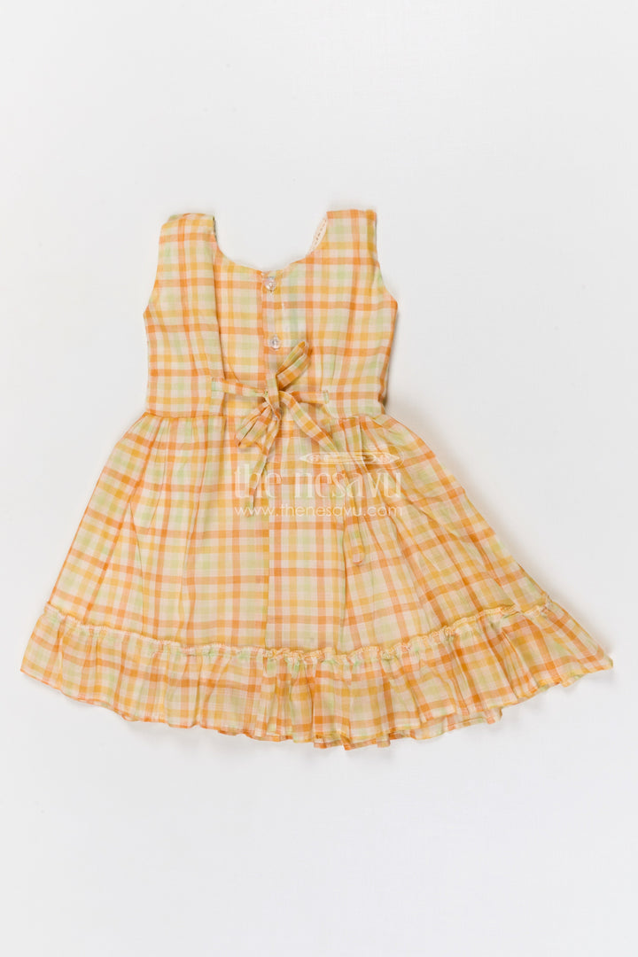 The Nesavu Girls Cotton Frock Girls Cotton Frock for Summer Outings and Holidays Nesavu Nesavu Girls Cotton Frock For Summer Outings Holidays And Everyday Casual Wear